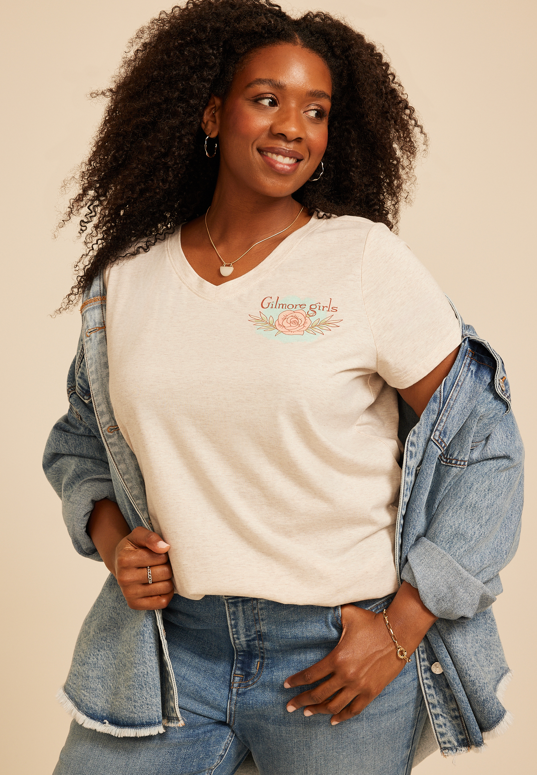 Plus Size Gilmore Girls Classic Fit Graphic Tee