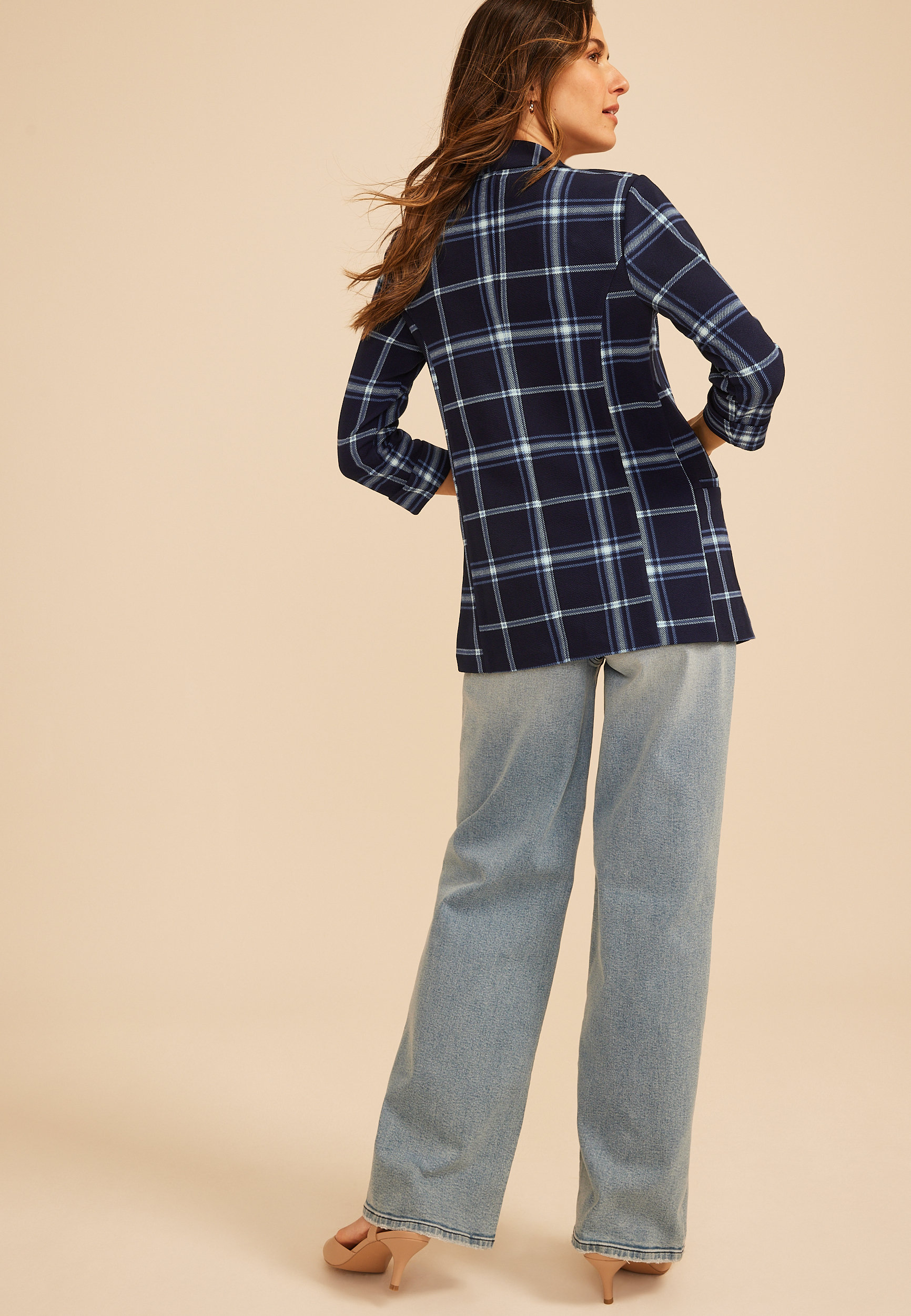 Plaid Versa Blazer - thumbnail 5