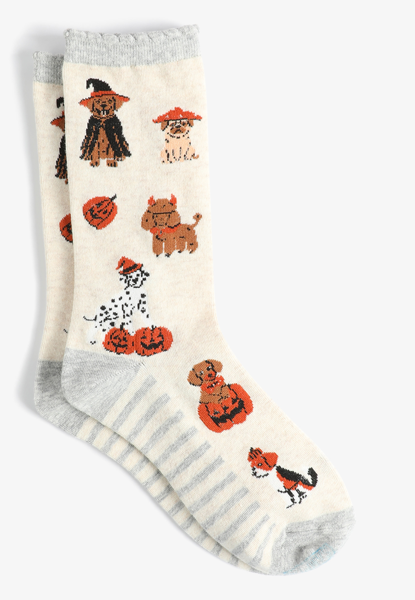Halloween Dogs Crew Socks