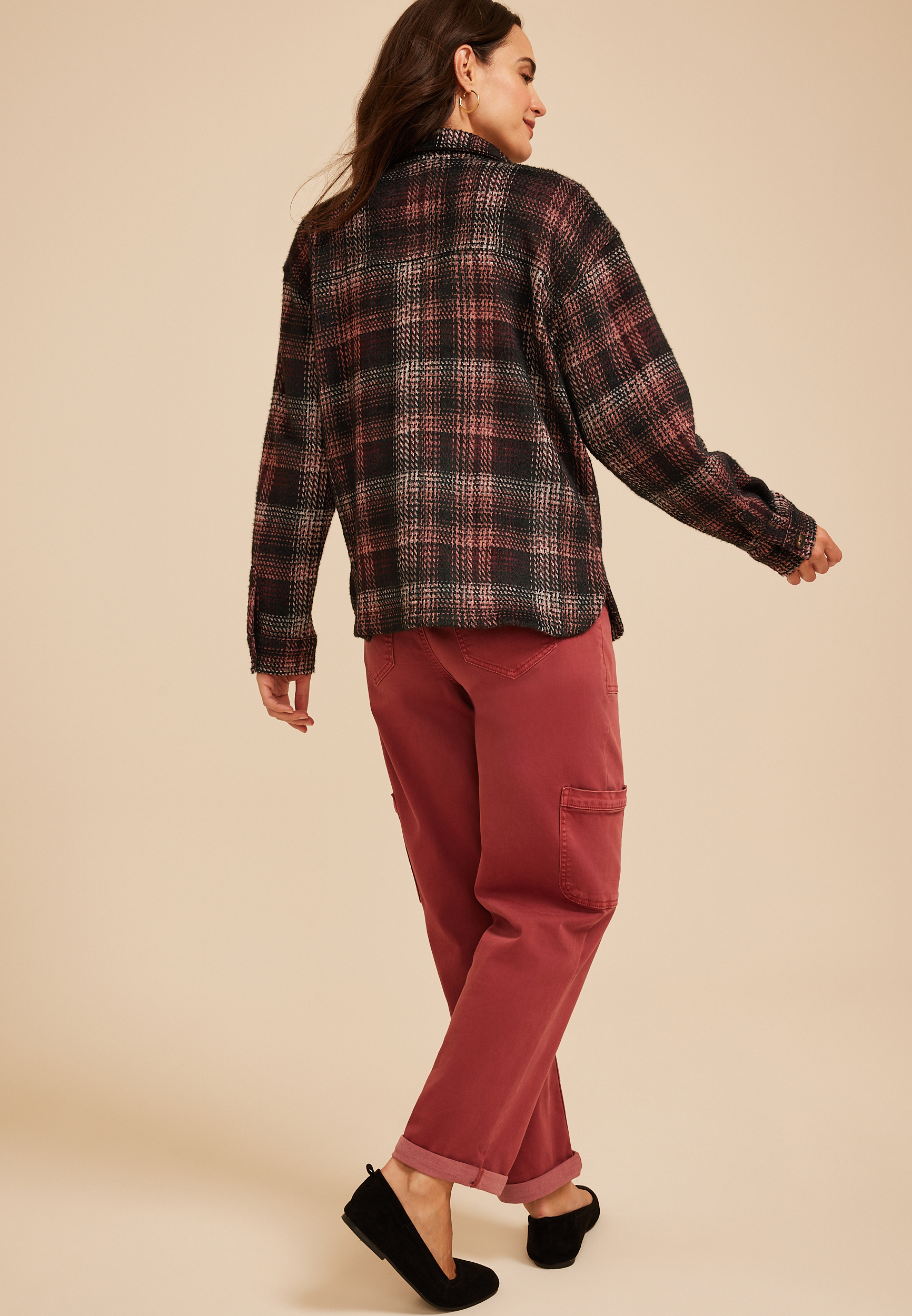 Shortie Shoreline Shacket, C1756, large