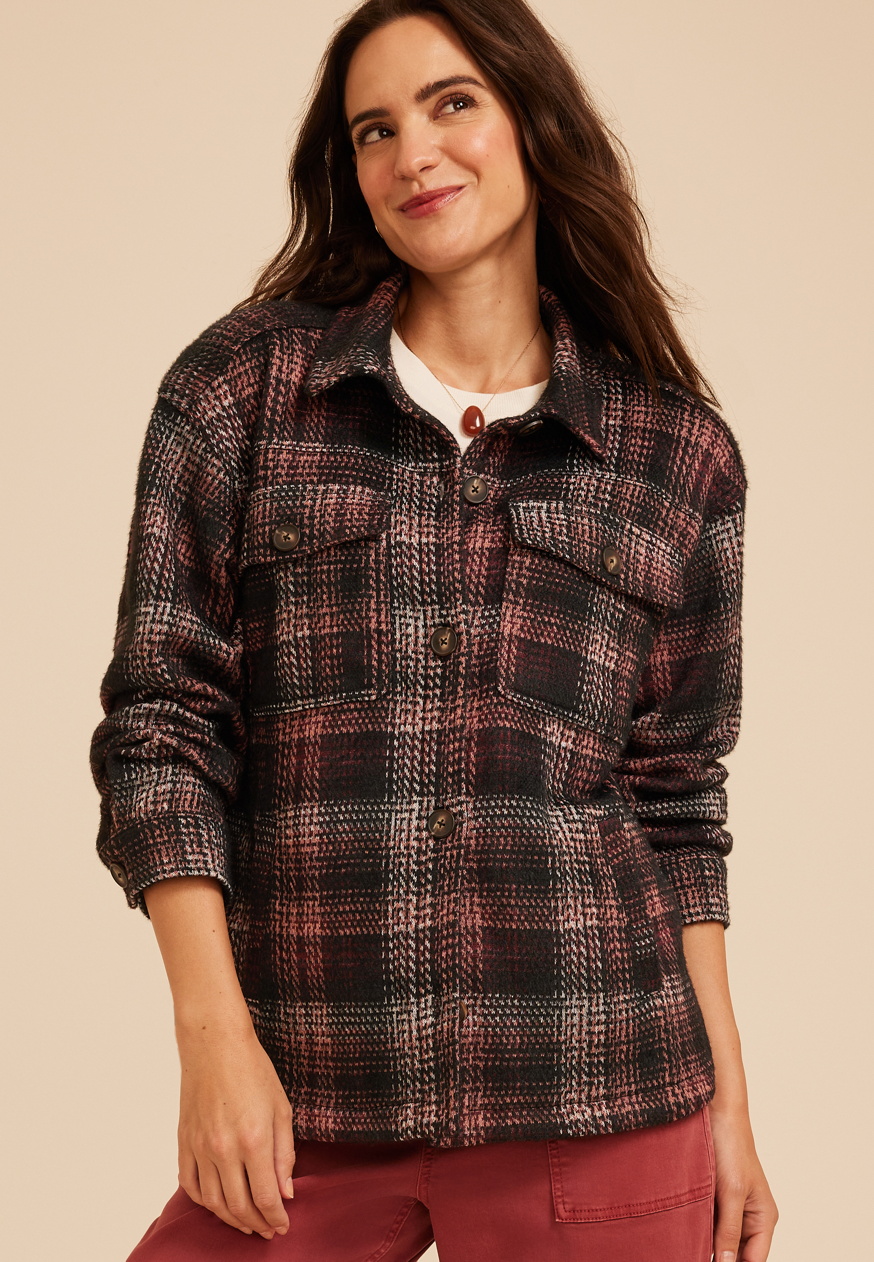Shortie Shoreline Shacket, C1756, large