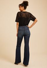KanCan™ Mid Rise Ripped Flare Jean, C258, small