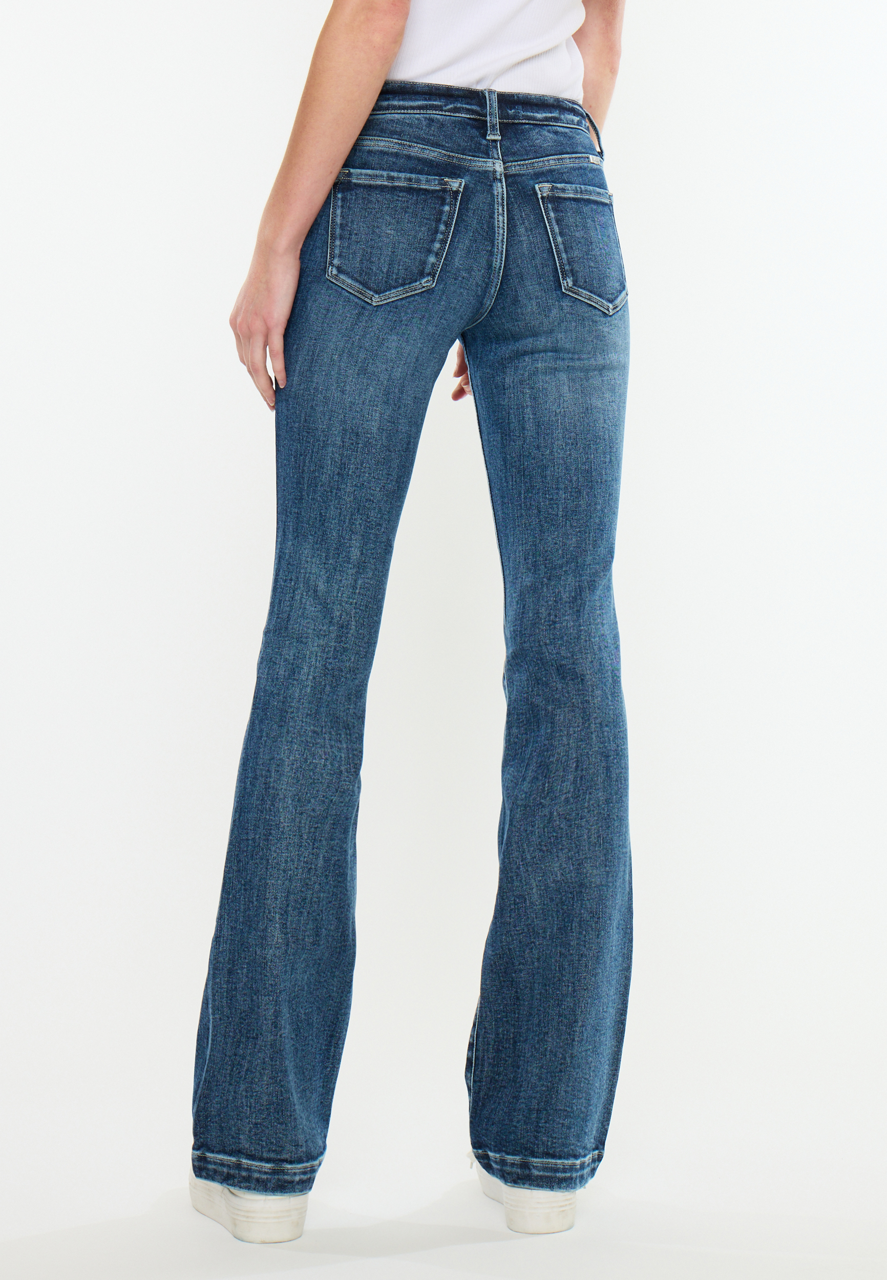 KanCan™ Mid Rise Trouser Pocket Bootcut Jean, C258, large