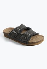 SuperCush Chloe Frayed Two Strap Footbed Sandal, C125, small