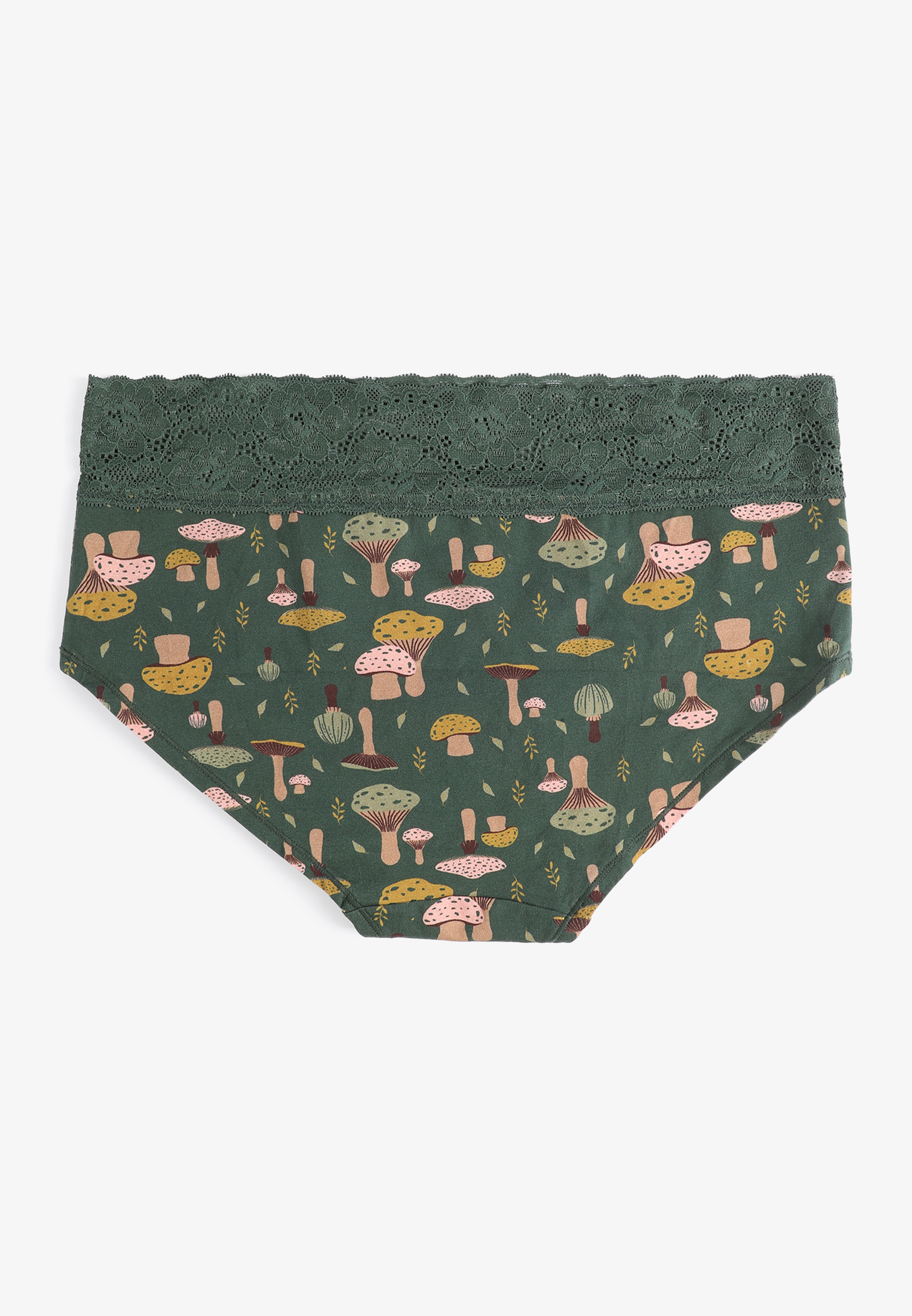 Simply Comfy Cotton Mushroom Print Boybrief Panty, C1322, large