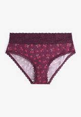 Simply Comfy Cotton Cherry Print Hipster Panty, C9028, small