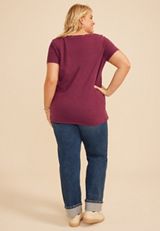 Plus Size Rooting For You Classic Fit Graphic Tee, C7923, small