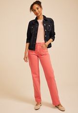 m jeans by maurices&trade; High Rise Patch Pocket Wide Leg Jean, C9019, small