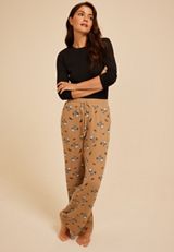 Snoopy Halloween Wide Leg Pajama Pant, C5899, small