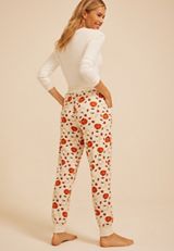 Pumpkin Hacci Jogger Pajama Pant, C1008, small