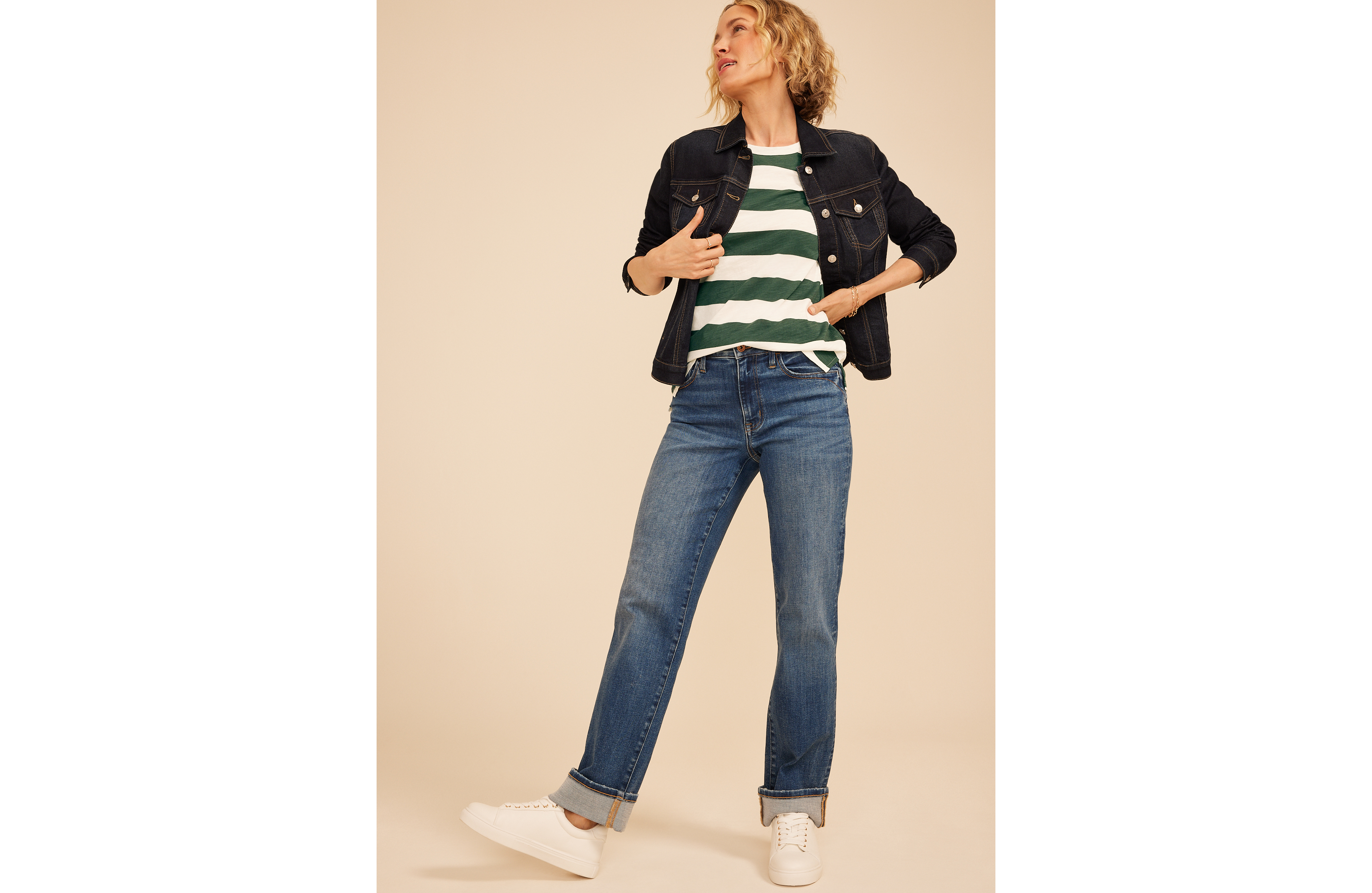 24/7 Dawson Stripe Crew Neck Tee