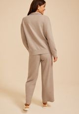 Cloud Scuba Knit Half Zip Sweatshirt, C7352, small