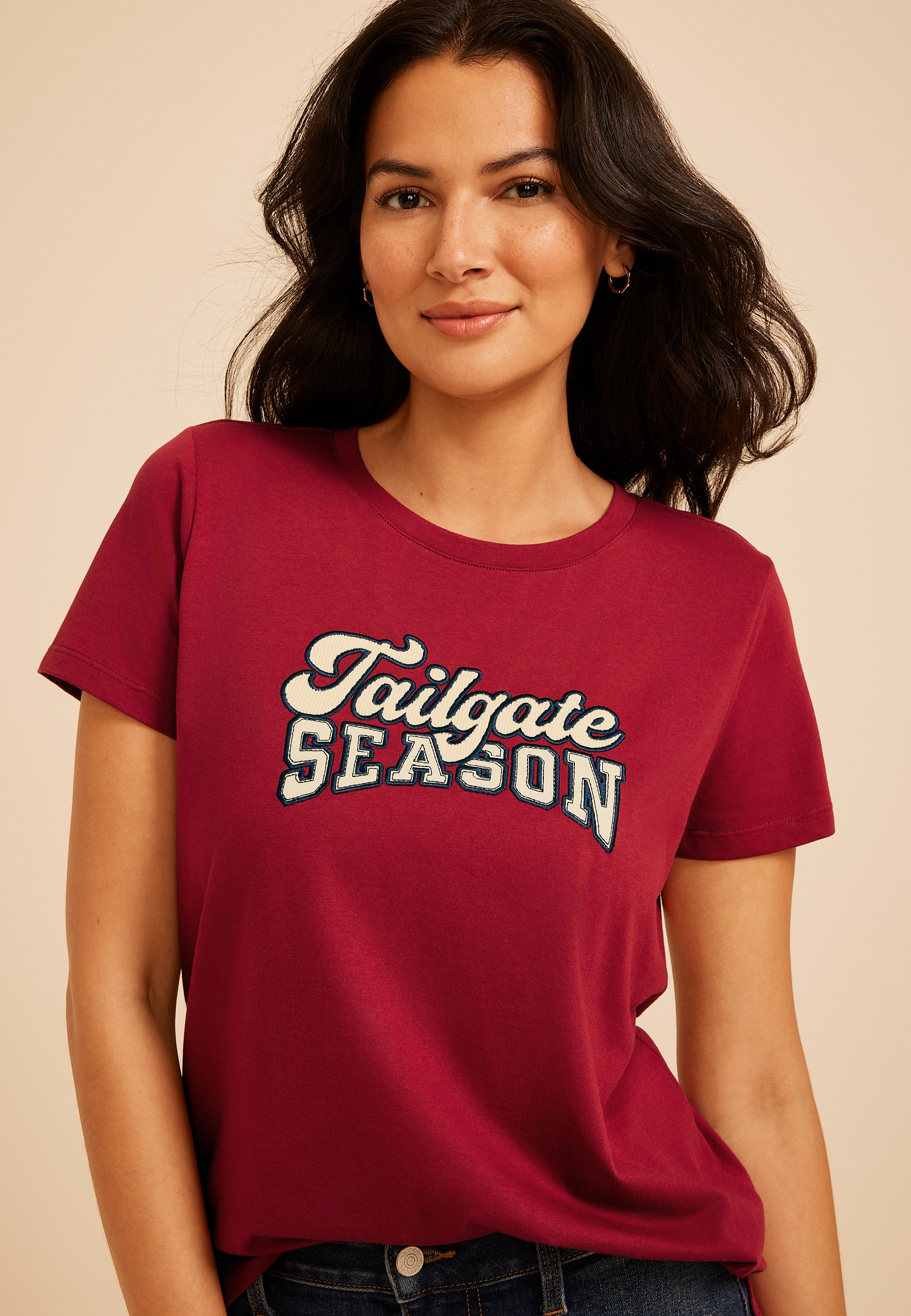 Tailgate Season Classic Fit Graphic Tee, C3466, large