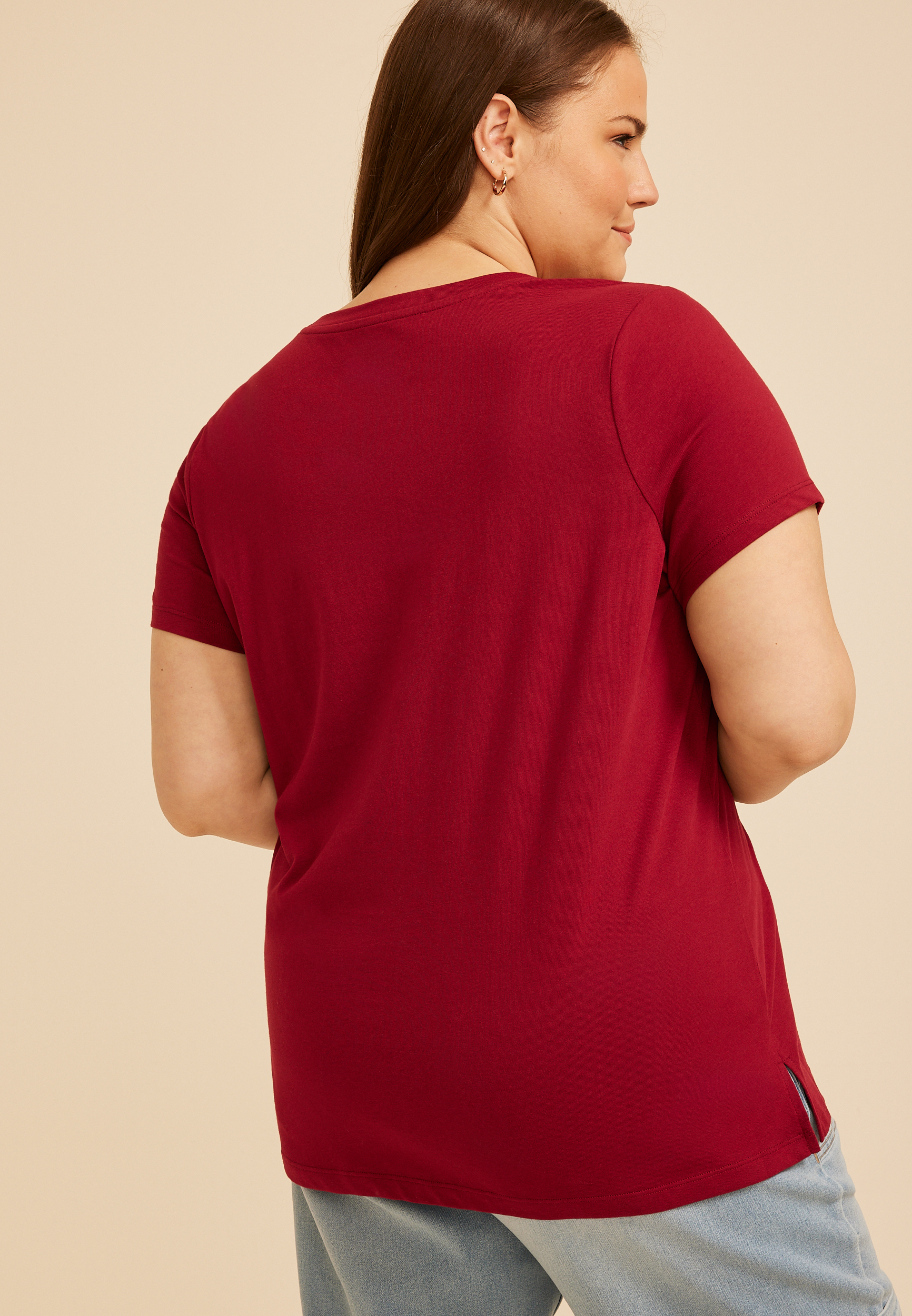 Plus Size Tailgate Season Classic Fit Graphic Tee, C3466, large