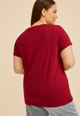 Plus Size Tailgate Season Classic Fit Graphic Tee, C3466, small