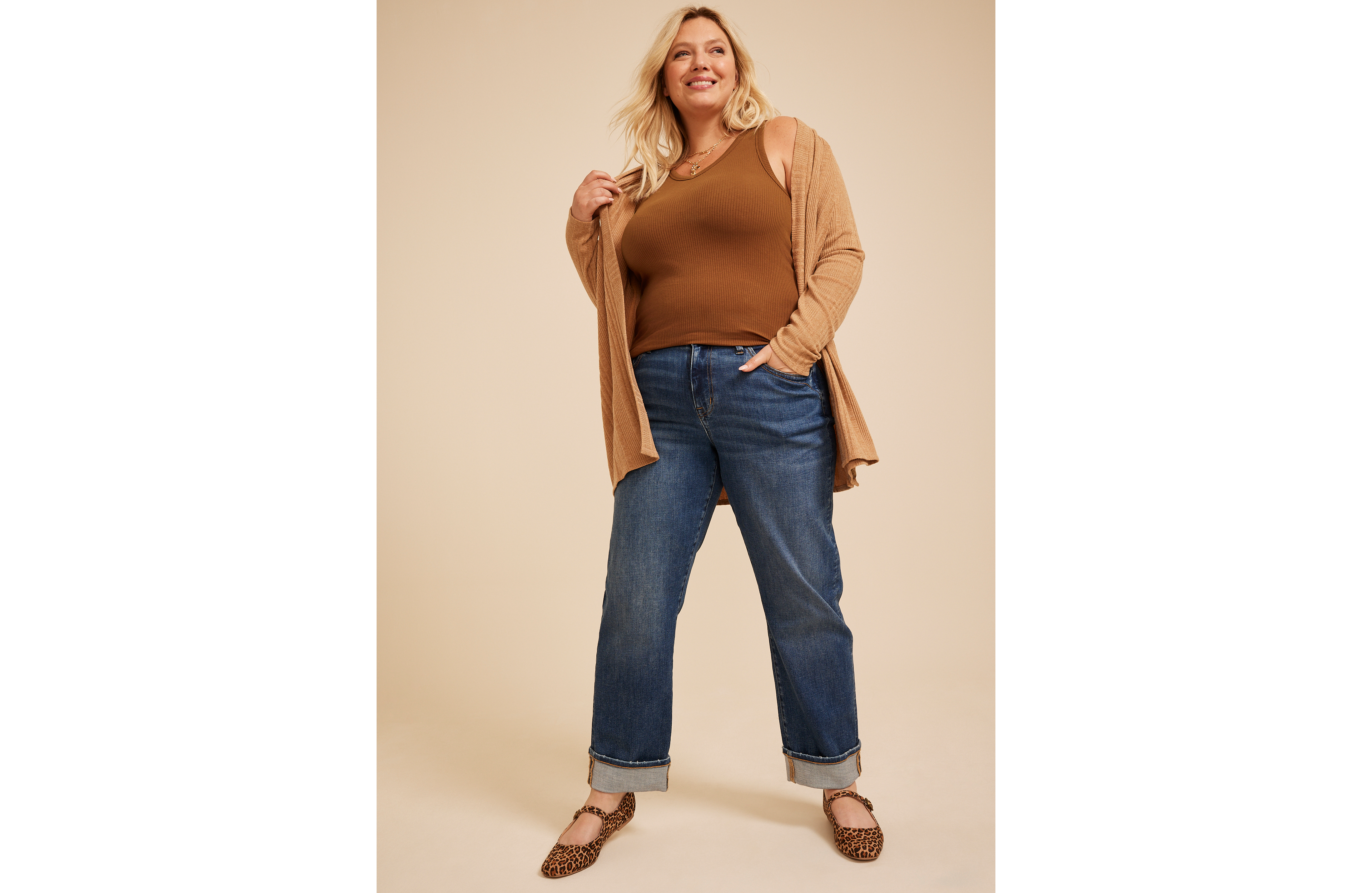 Plus 24/7 Highline V Neck Tank Top
