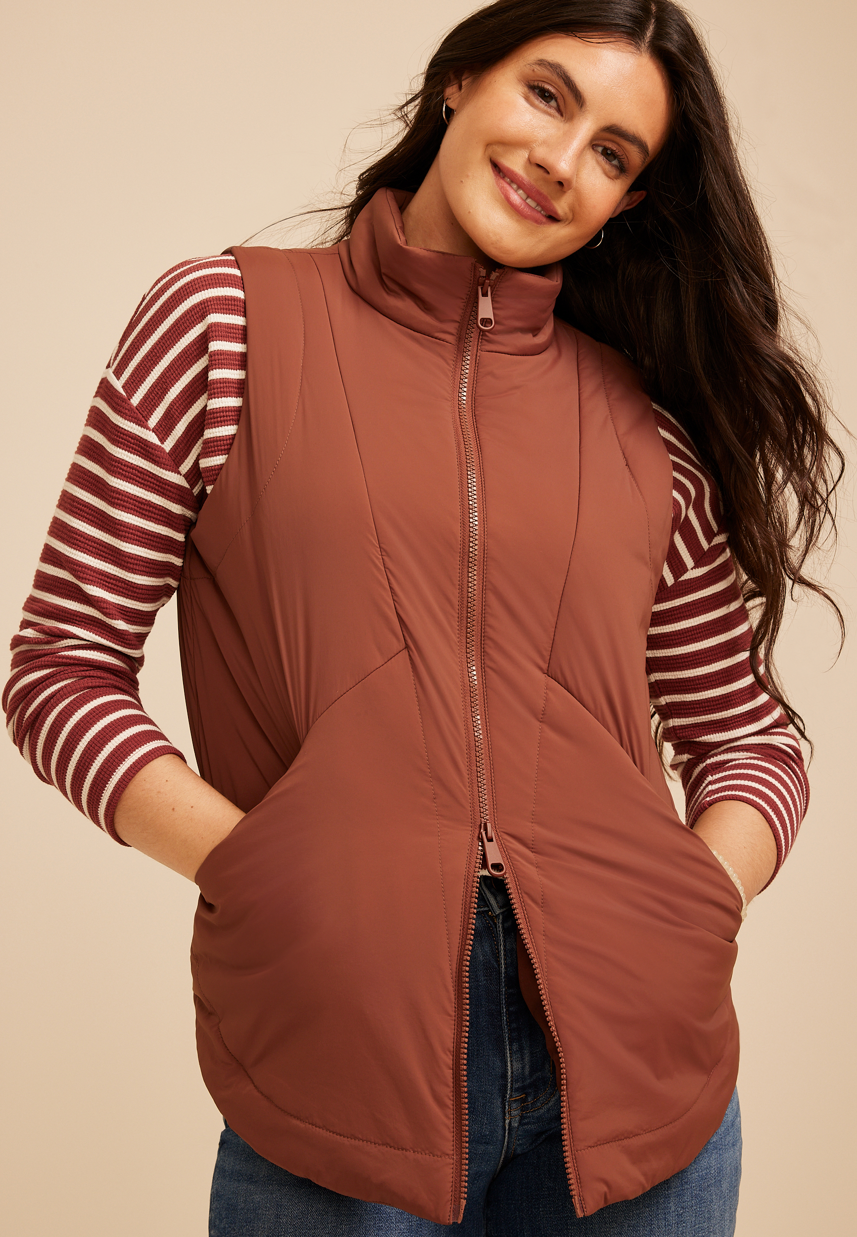 Active Casual Tunic Vest