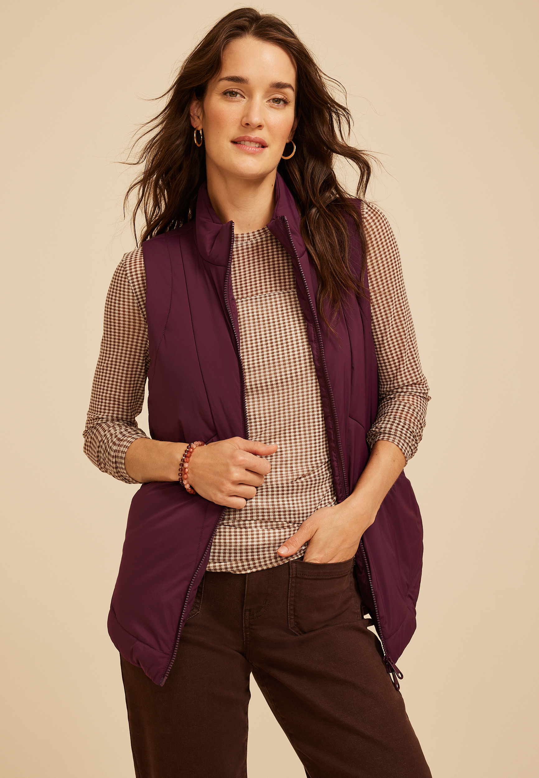 Active Casual Tunic Vest