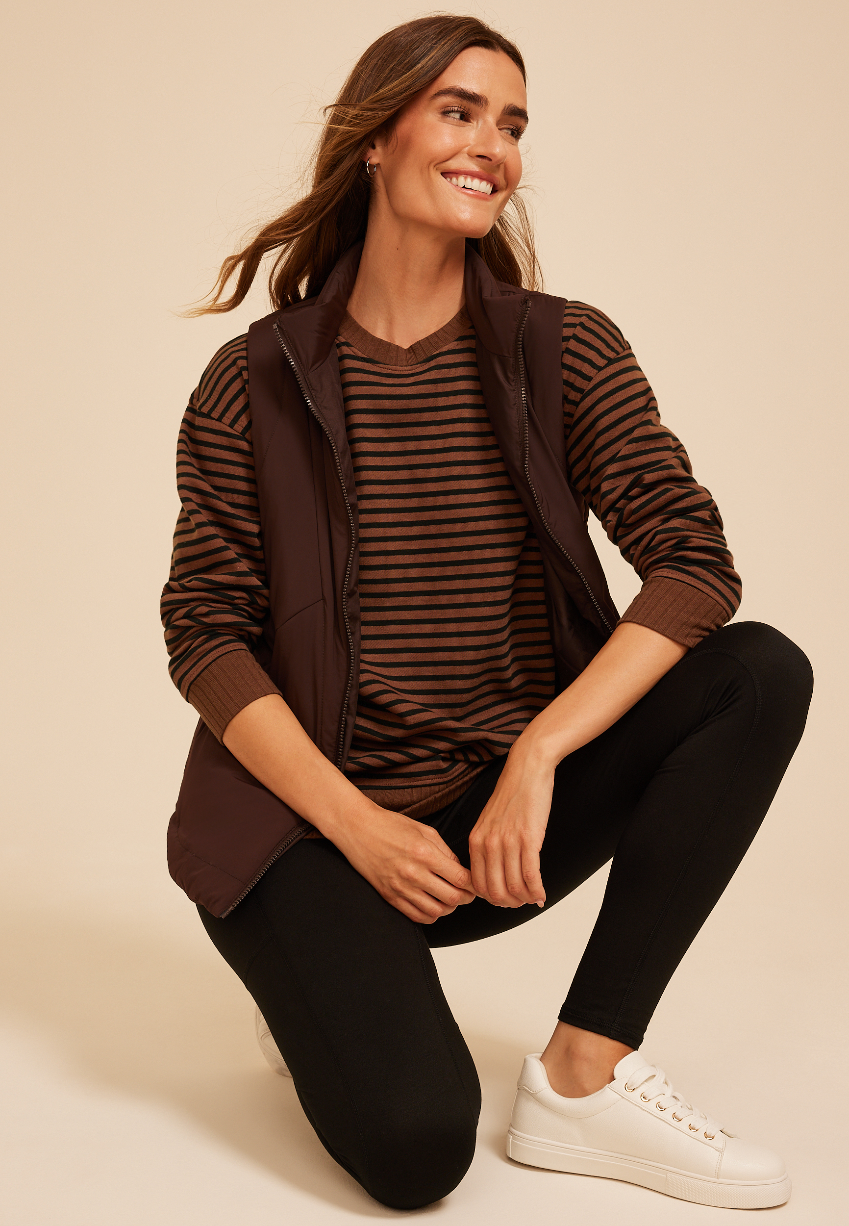 Willowsoft Striped Sweatshirt