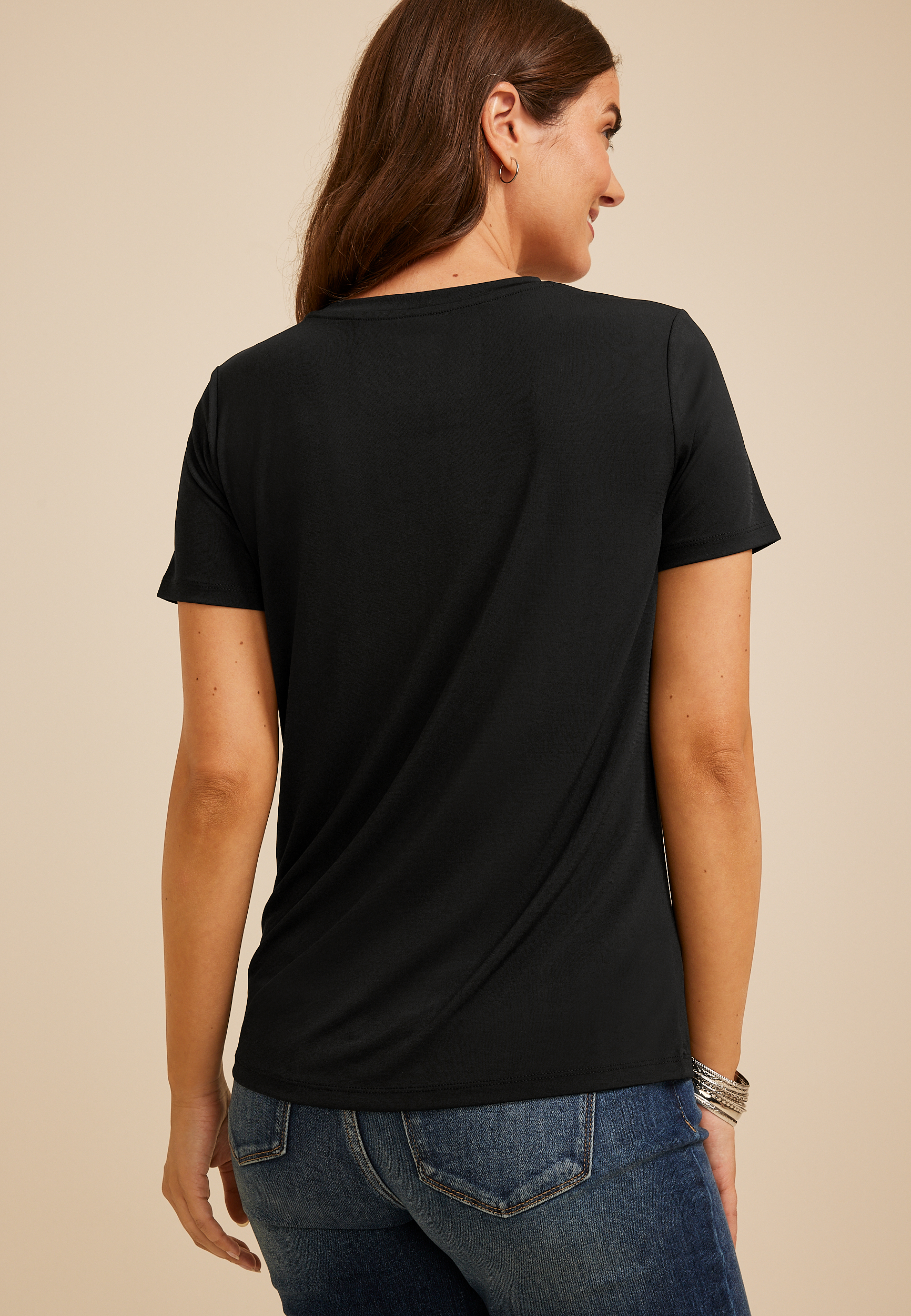24/7 Side Knot Tee, C106, large