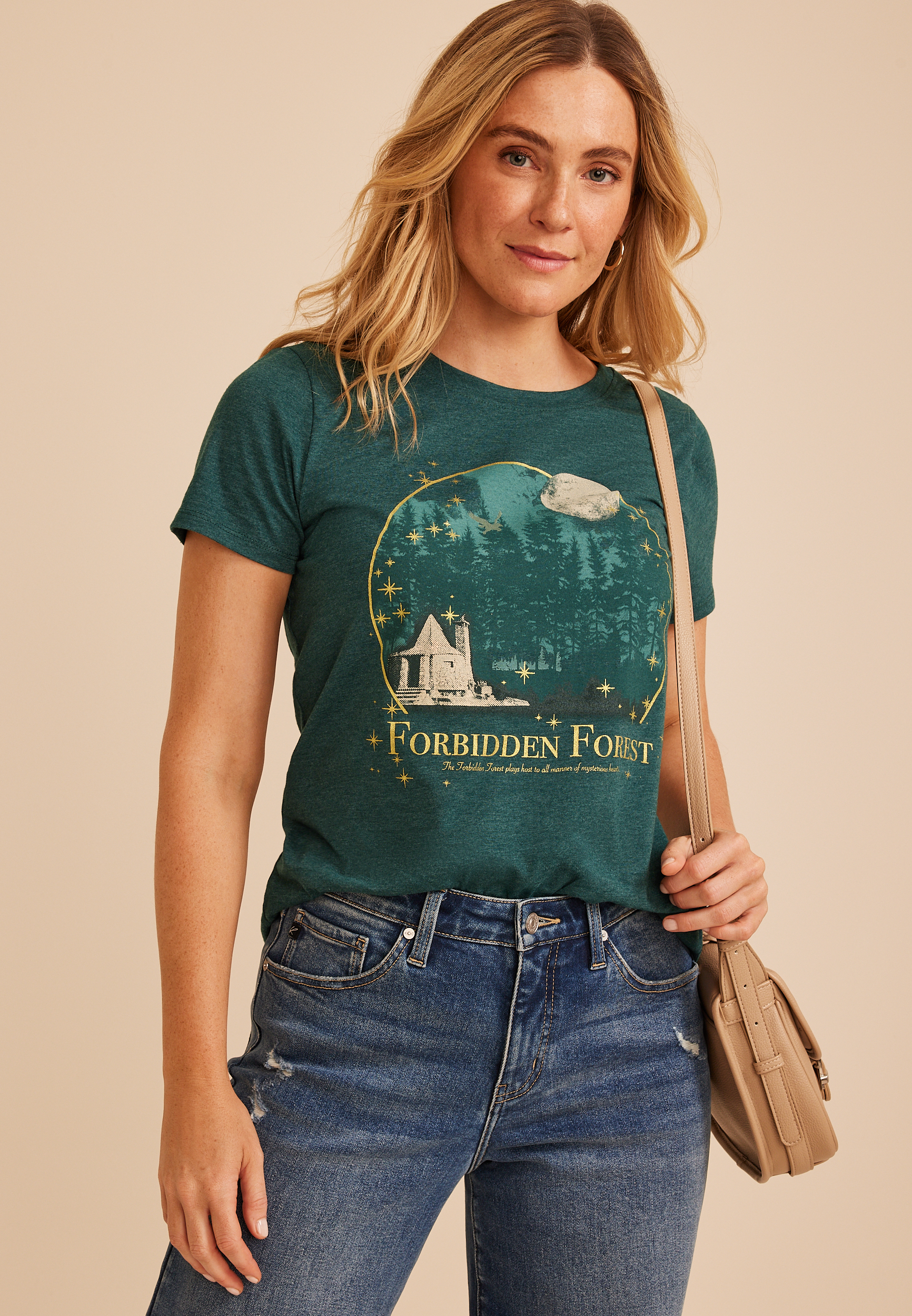 Forbidden Forest Classic Fit Graphic Tee, C2735, large