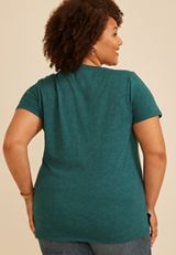 Plus Size Forbidden Forest Classic Fit Graphic Tee, C2735, small