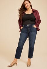 Plus Size KanCan™ Mid Rise Cigarette Skinny Jeans, C258, small
