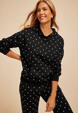 Polka Dot Hoodie, C106, small