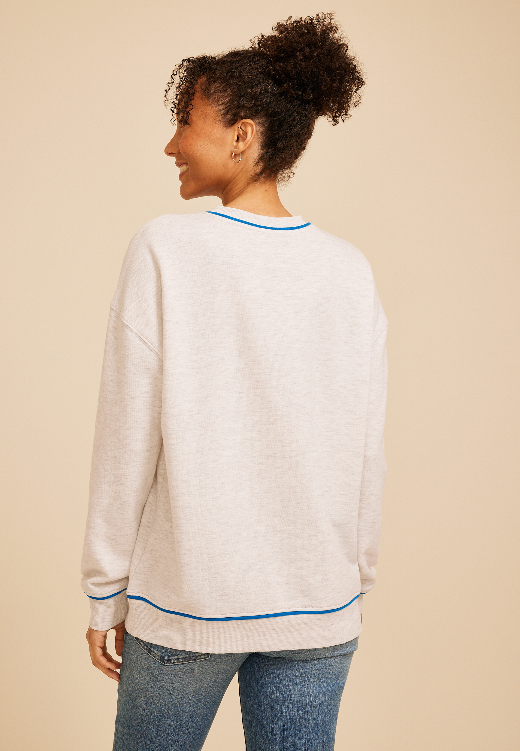 NFL® Crew Neck Sweatshirt, C2002, large