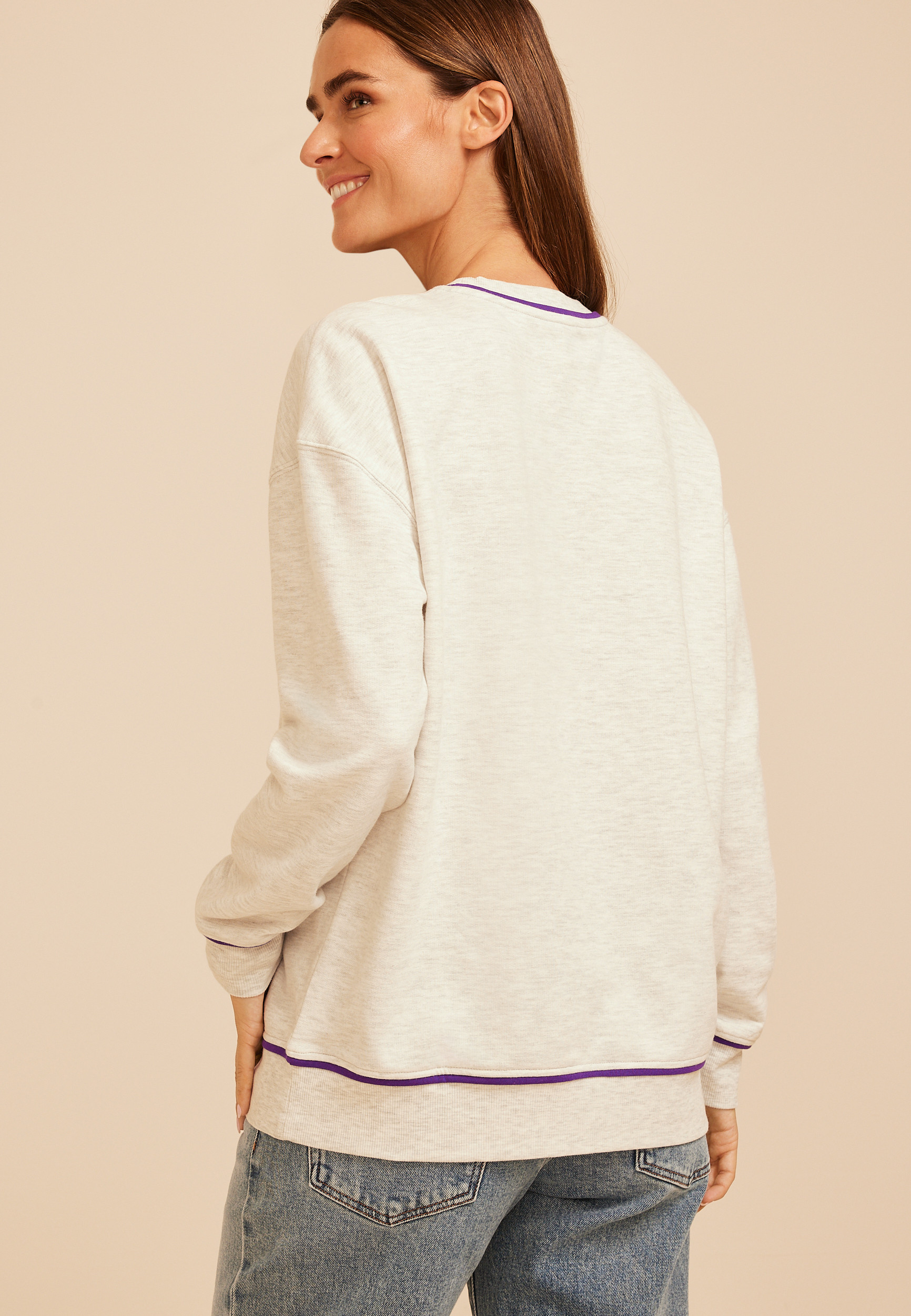NFL® Crew Neck Sweatshirt, C2013, large