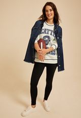 NFL® Crew Neck Sweatshirt, C8486, small