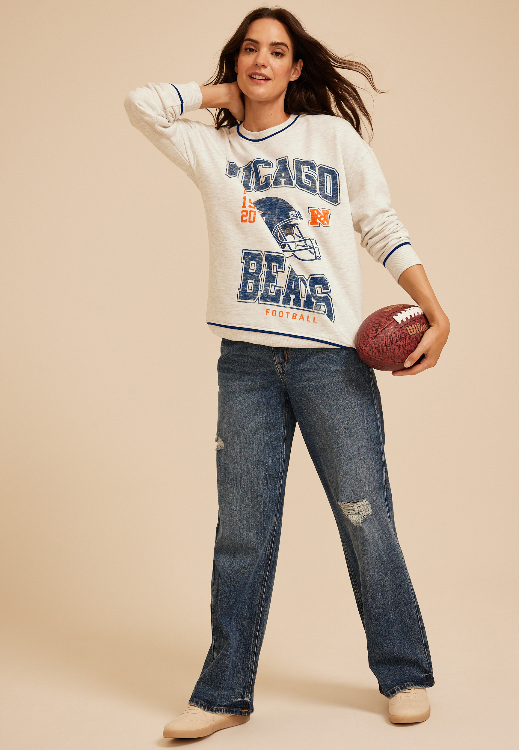 NFL Crew Neck Sweatshirt