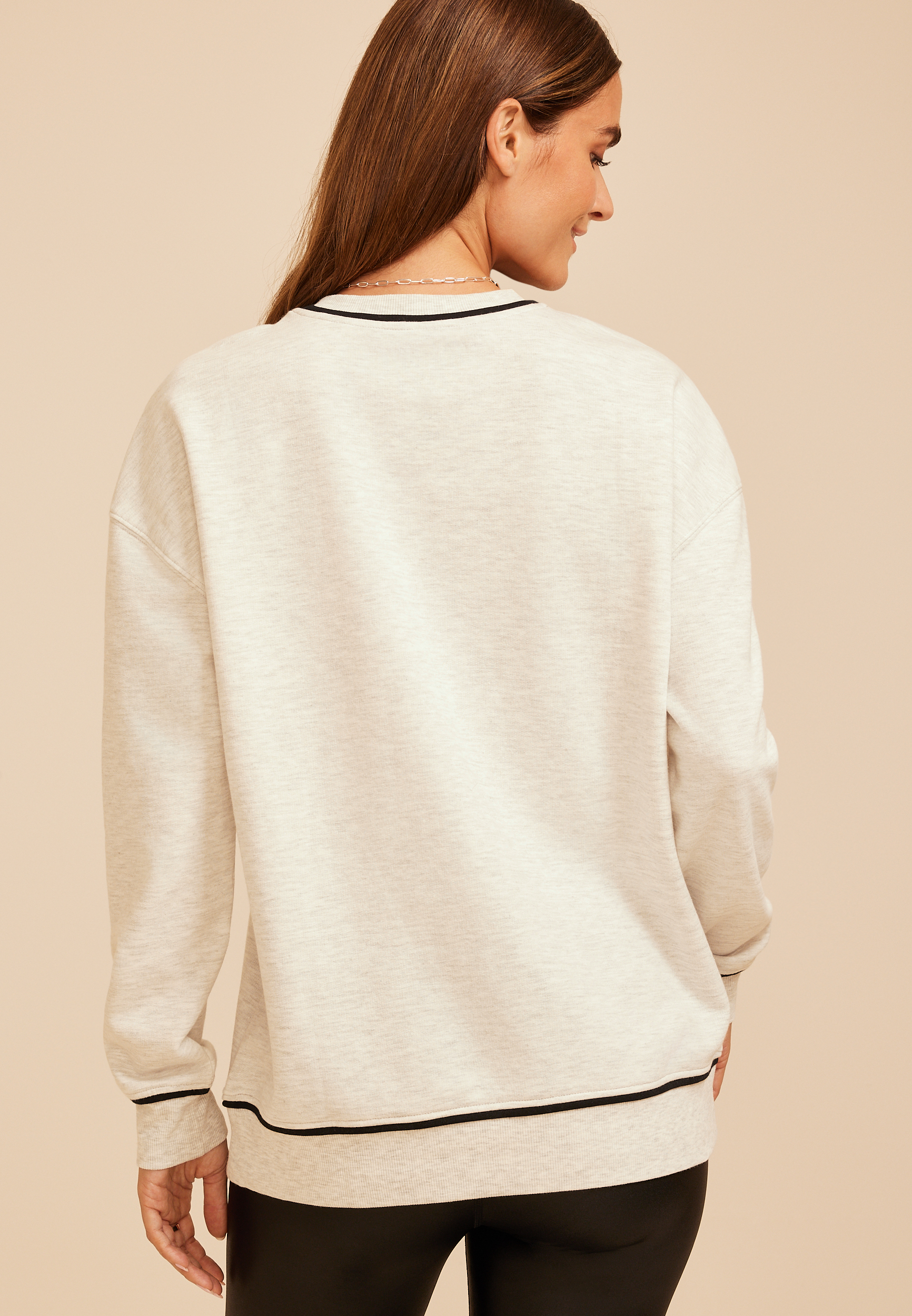 NFL® Crew Neck Sweatshirt, C9610, large