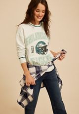 NFL® Crew Neck Sweatshirt, C9611, small