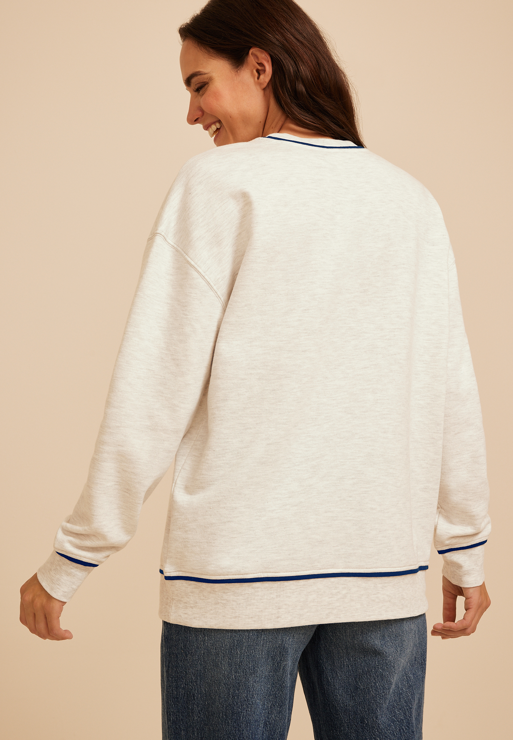 NFL® Crew Neck Sweatshirt, C9, large