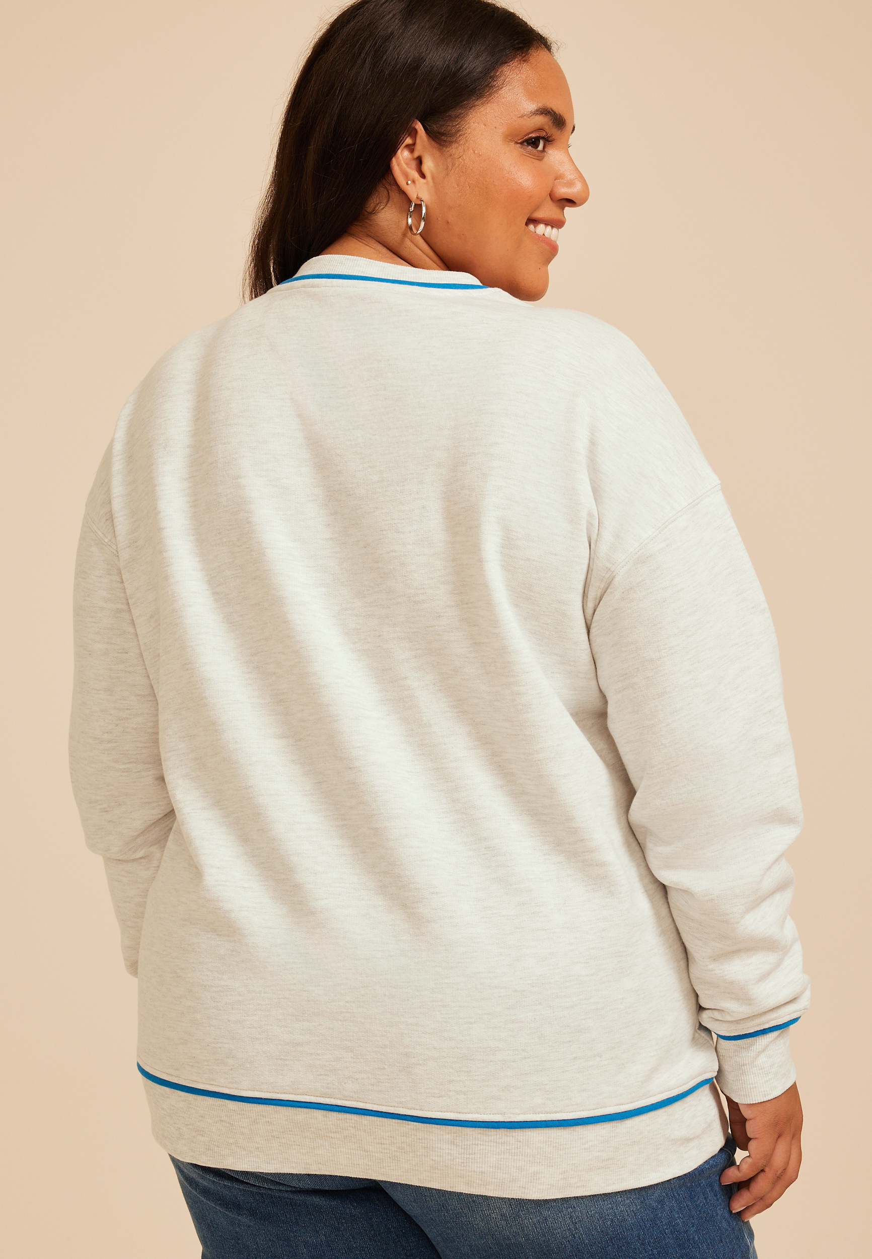 Plus Size NFL® Crew Neck Sweatshirt, C2002, large