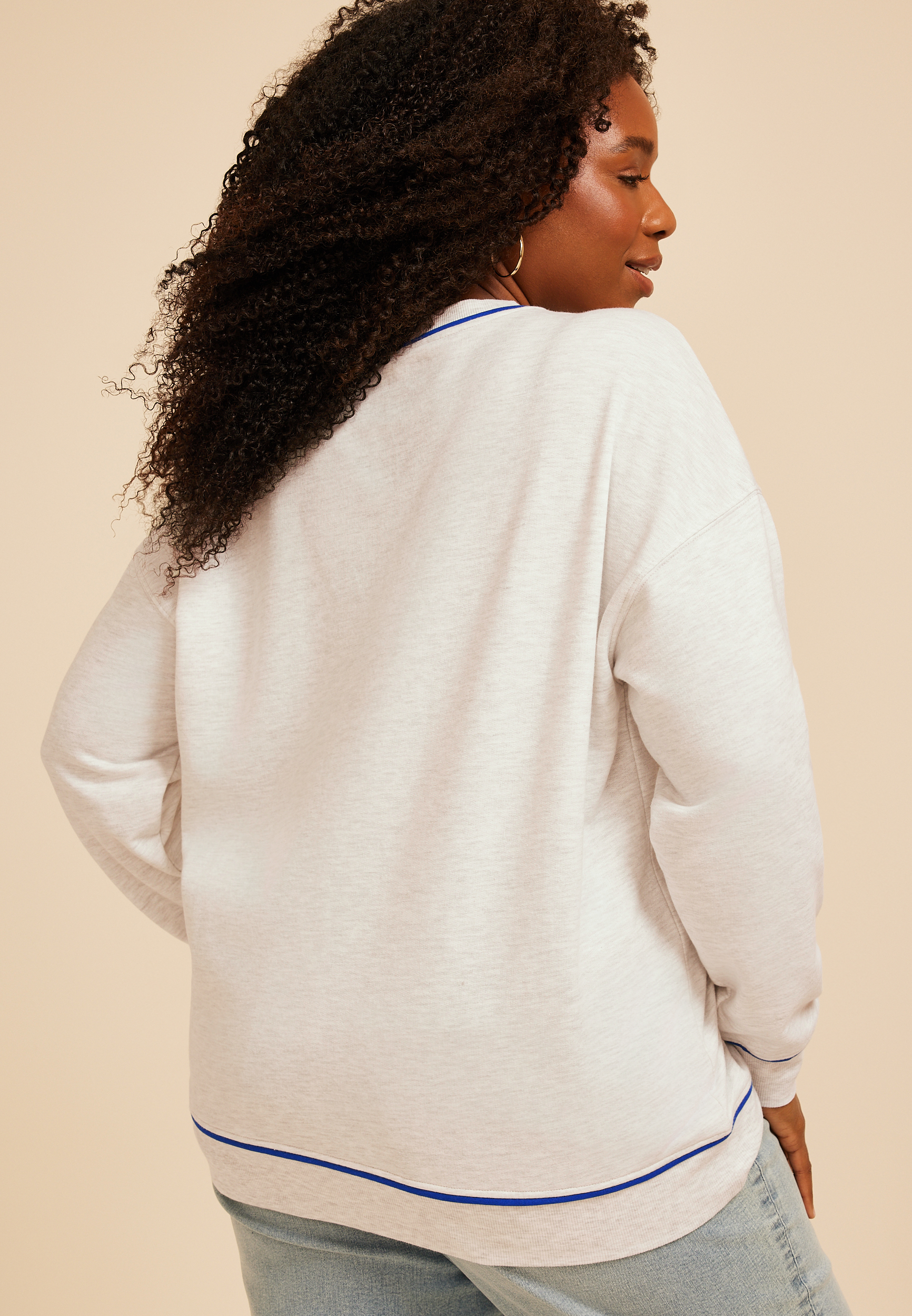 Plus Size NFL® Crew Neck Sweatshirt, C2461, large