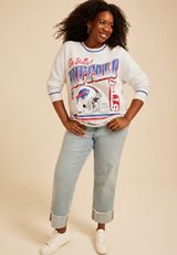 Plus Size NFL® Crew Neck Sweatshirt, C2461, small