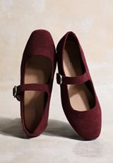 SuperCush Corduroy Mary Jane Flats, C7923, small