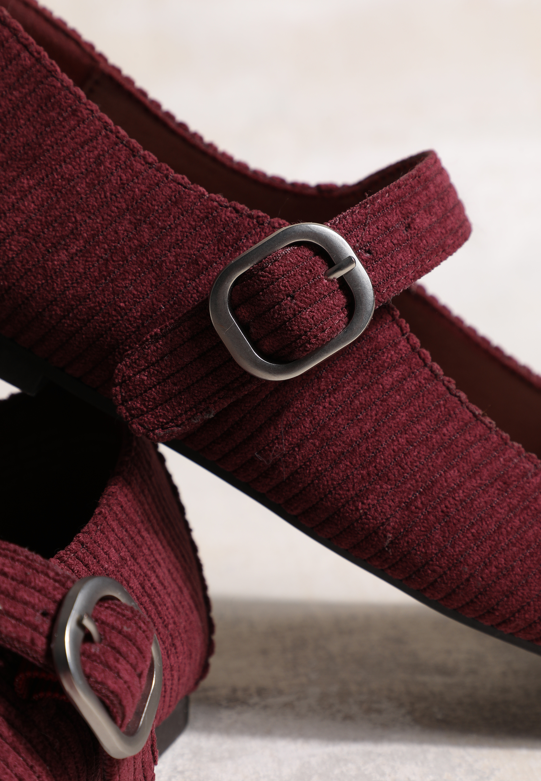 SuperCush Corduroy Mary Jane Flats, C7923, large