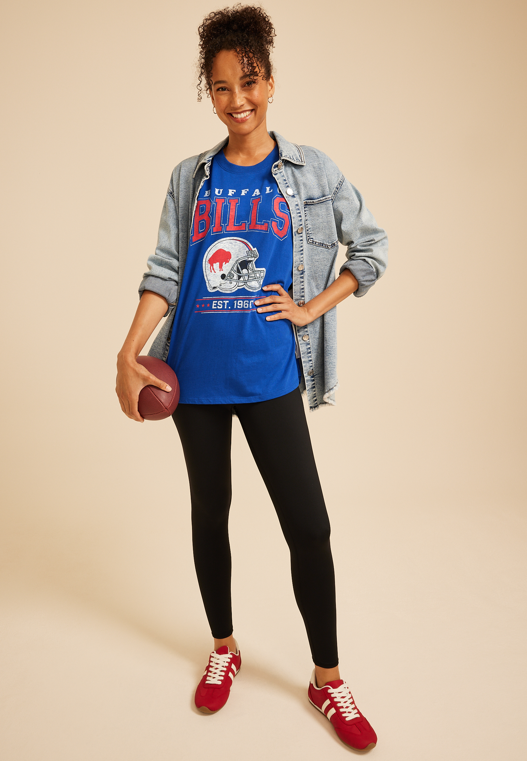 NFL Oversized Fit Graphic Tee
