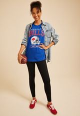 NFL® Oversized Fit Graphic Tee, C2461, small