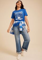 NFL® Oversized Fit Graphic Tee, C3377, small