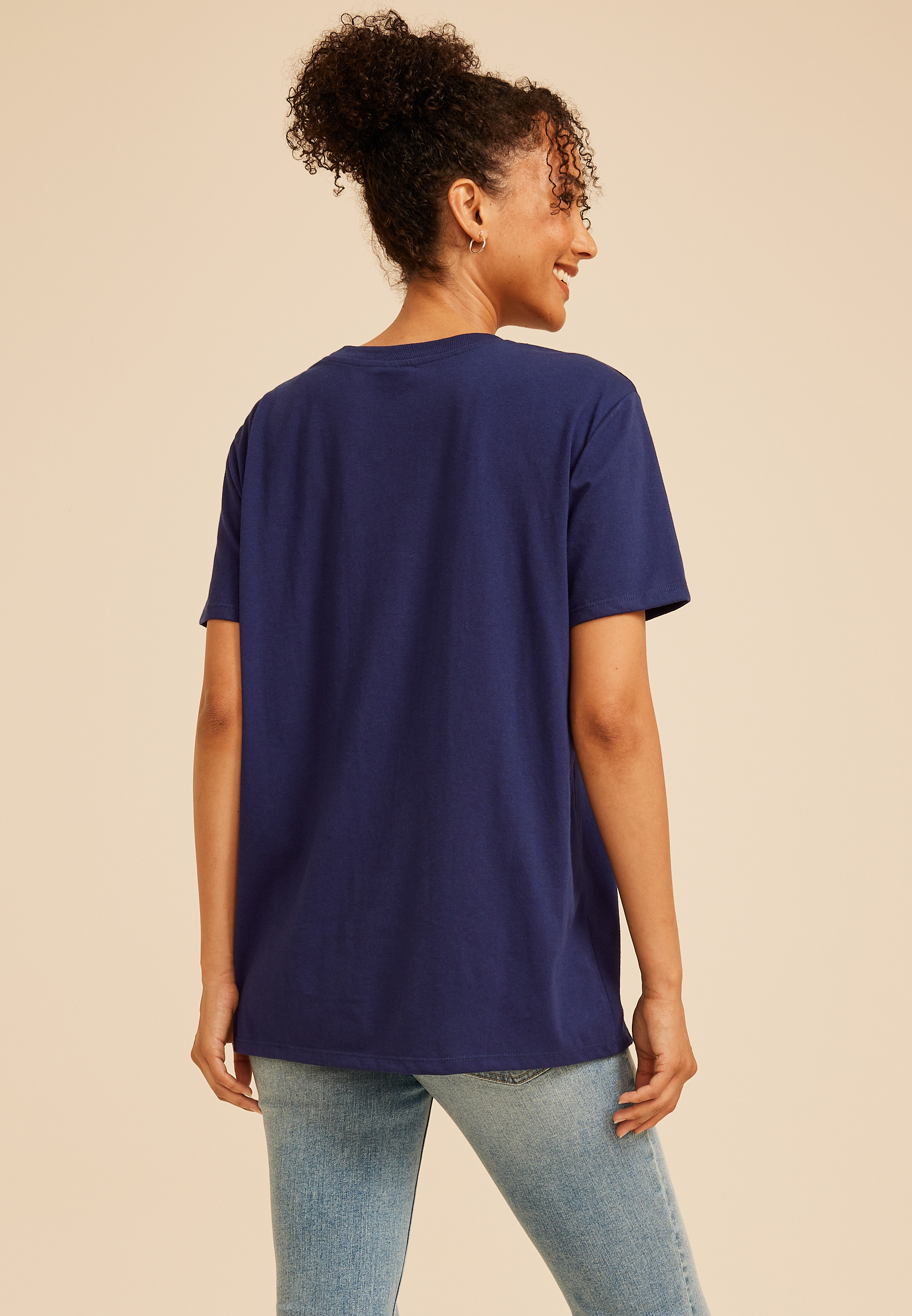 NFL® Oversized Fit Graphic Tee, C8486, large