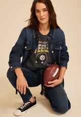 NFL® Oversized Fit Graphic Tee, C9610, small