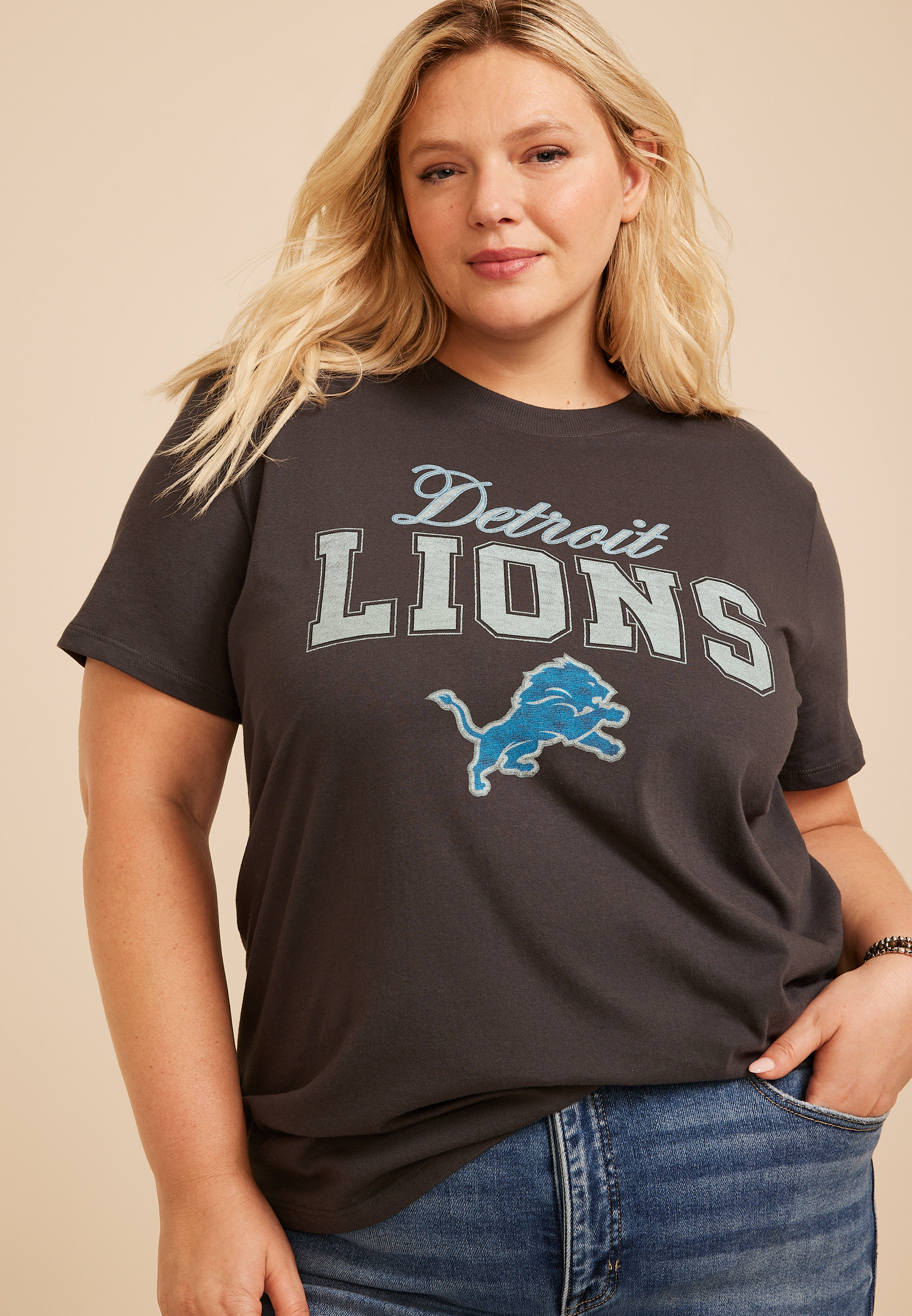 Plus Size NFL® Oversized Fit Graphic Tee, C2002, large