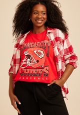 Plus Size NFL® Oversized Fit Graphic Tee, C2005, small
