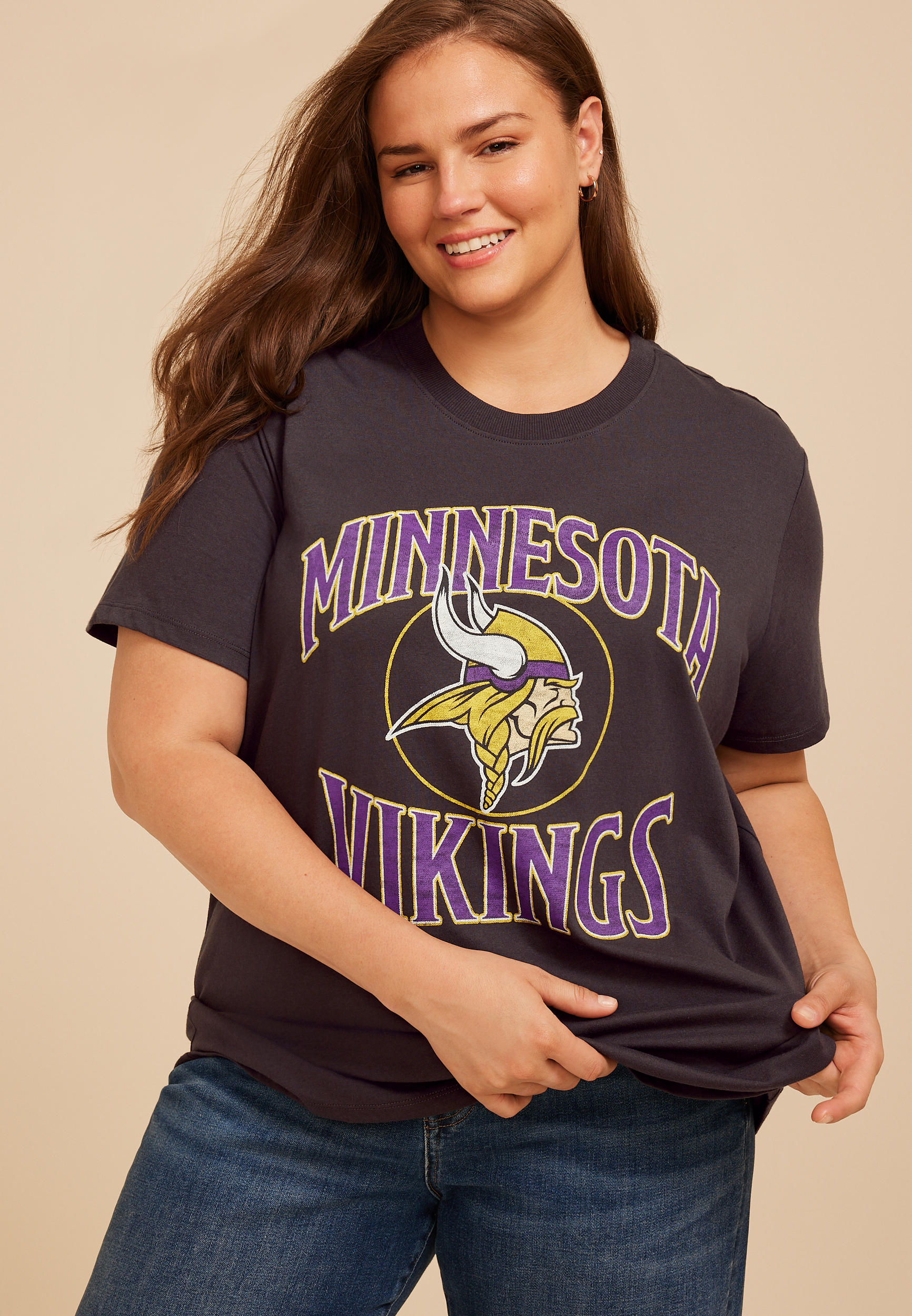 Plus Size NFL® Oversized Fit Graphic Tee, C2013, large