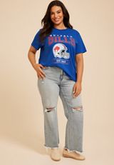 Plus Size NFL® Oversized Fit Graphic Tee, C2461, small