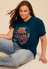Plus Size NFL® Oversized Fit Graphic Tee, C9, small